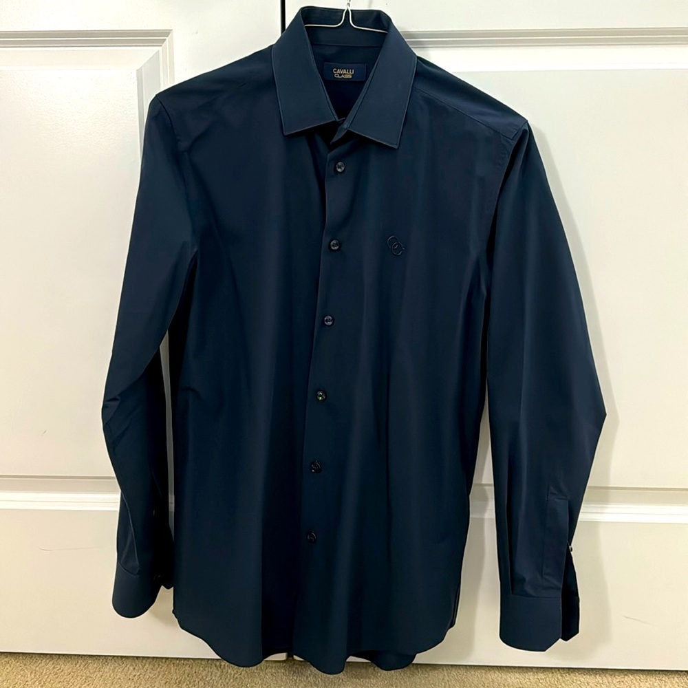 Cavalli Class Men’s Shirt (Navy)